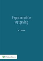 Experimentele wetgeving 9789013149067 M.J. Jacobs, Verzenden, Zo goed als nieuw, M.J. Jacobs