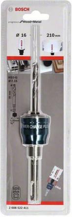 Bosch 2608522411 Power-Change adapter SDS-plus met HSS-G, Doe-het-zelf en Verbouw, Gereedschap | Handgereedschap, Ophalen of Verzenden