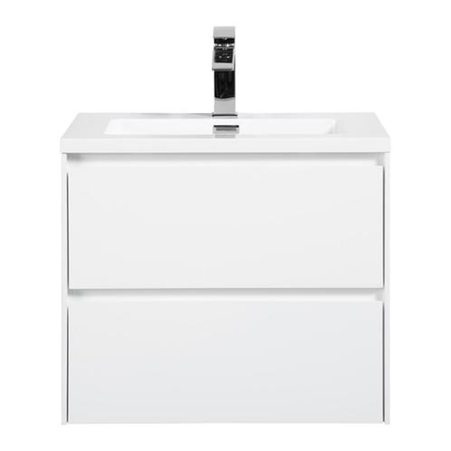 Badkamermeubel Nero 60cm hoogglans wit, Doe-het-zelf en Verbouw, Sanitair, Verzenden