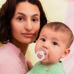 BIBS Studio Fushion  Round Natural Rubber Blush/Woodchuck -, Ophalen of Verzenden, Nieuw, Overige typen