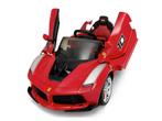 Ferrari Scuderia FXX, elektrische kinderauto, 12V met vleuge, Ophalen of Verzenden, Nieuw