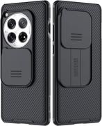 Nillkin OnePlus 12 Hoesje CamShield Pro Zwart, Verzenden, Nieuw, Hoesje of Tasje
