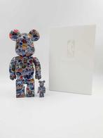 Jean Michel Basquiat (after) x Medicom Toy - Be@rbrick Nba, Antiek en Kunst