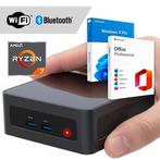 Ryzen 7 Mini PC compleet - WiFi + BT + + Office Mini PC, Nieuw