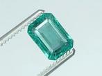 Groen Smaragd - 2.11 ct - International Gemological, Sieraden, Tassen en Uiterlijk, Edelstenen, Nieuw