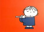 Dick Bruna - Child with flute (1984) Discontinued edition.