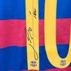 Lionel Messi Signed FC Barcelona Football Shirt - 2015-16, Ophalen of Verzenden, Nieuw