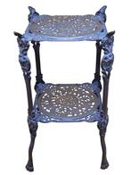 Edler Blumentisch – Jugendstil – Gusseisen - Bijzettafel -, Antiek en Kunst