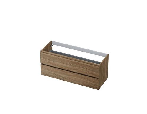 BLISS Onderkast 2 laden met handgrepen | 1200 x 450 x 520, Huis en Inrichting, Badkamer | Badkamermeubels, Wastafelkast, Nieuw
