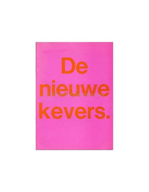 1967 VOLKSWAGEN KEVER BROCHURE NEDERLANDS, Boeken, Auto's | Folders en Tijdschriften, Volkswagen