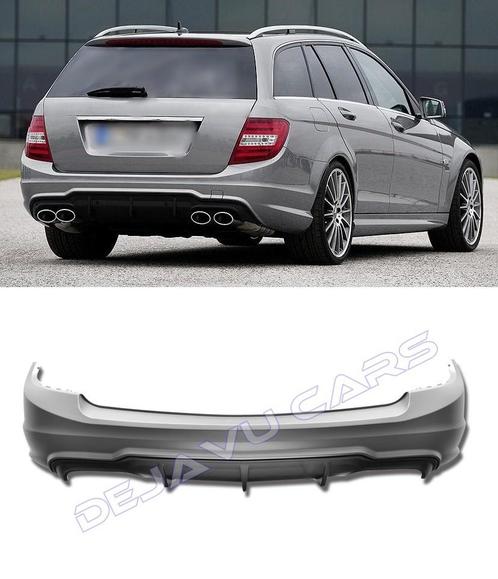 C63 AMG Look Achterbumper voor Mercedes Benz C-Klasse W204 E, Auto diversen, Tuning en Styling, Ophalen of Verzenden