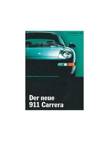 1994 PORSCHE 911 CARRERA HARDCOVER BROCHURE DUITS beschikbaar voor biedingen