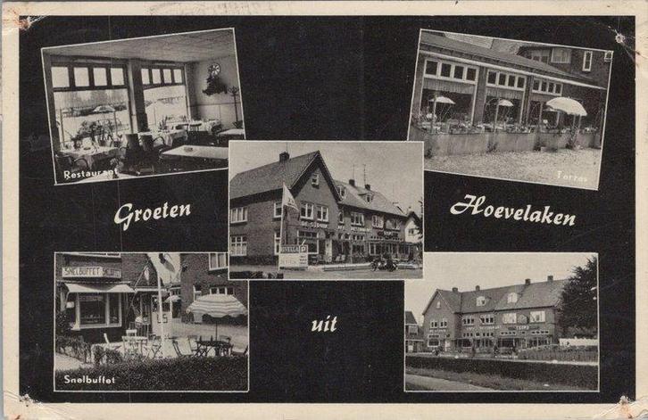 HOEVELAKEN - Meerluik Groeten uit Hoevelaken, Verzamelen, Ansichtkaarten | Nederland, Verzenden
