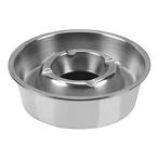Terras Asbak | RVS | Ø140x43(h)mm EMGA, Verzenden, Nieuw in verpakking