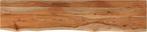 Acacia Tafelblad 140x30 - Unieke Look! | Tweedekansje, Minder dan 50 cm, 100 tot 150 cm, Rustiek, Nieuw