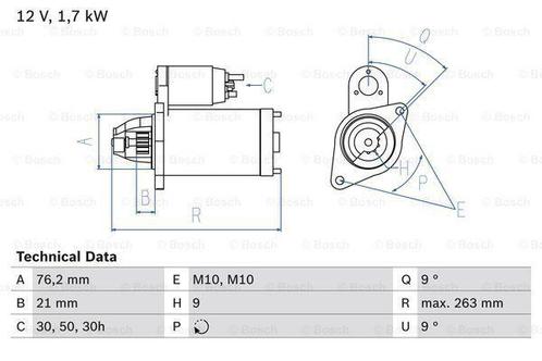 Startmotor / Starter BMW 5 (535 i,540 i,M5,540 i V8,530 i..., Auto-onderdelen, Motor en Toebehoren, Nieuw, Ophalen of Verzenden