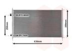 LUCHTCONDENSATOR VOOR HONDA CIVIC 1999-2001 80110S6DG01, Ophalen of Verzenden, Nieuw