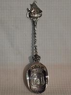 Geboortelepeltje - Antieke Hollandse Zilveren Geboortelepel,, Antiek en Kunst