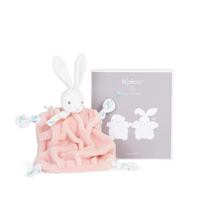 Kaloo knuffeldoek konijn roze - bab van €25,99 voor €20,79, Kinderen en Baby's, Speelgoed | Overig, Ophalen of Verzenden