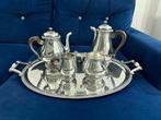 Christofle, Gallia - Theeservies (5) - Lauzin - Verzilverd, Antiek en Kunst, Antiek | Meubels | Tafels