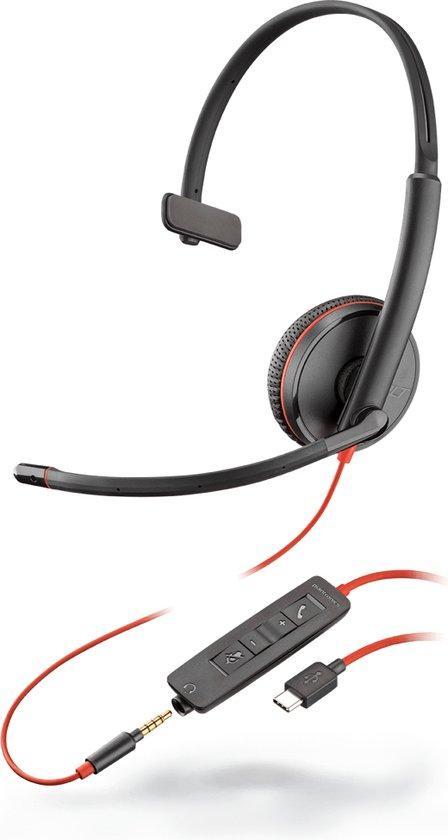 POLY Blackwire C3215 Headset Bedraad Hoofdband Kantoor/callc, Audio, Tv en Foto, Koptelefoons, Nieuw, Verzenden