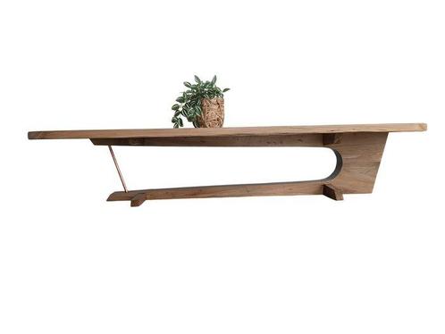Salontafel - Elm, Walnoot - Sylvaanse Monarch, Antiek en Kunst, Kunst | Designobjecten
