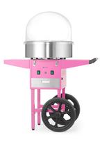 Hendi Suikerspinmachine | Met Trolley | Pastelroze | 220-240, Ophalen of Verzenden, Nieuw in verpakking