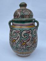 Bak - Keramiek - 1920-1930 - Kleurrige Marokkaanse pot