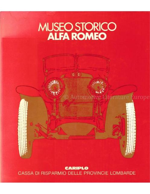 MUSEO STORICO, ALFA ROMEO, Boeken, Auto's | Boeken, Alfa Romeo