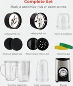 2dekans | KitchenBrothers Smoothie Blender - 2-in-1 Mini, Ophalen of Verzenden