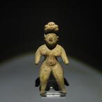 Olmeca, Mexico, Las Bocas Terracotta Figuur. 1200-600 v.Chr.