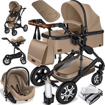 Kinderwagen - 3 in 1 - tevens buggy en autostoeltje - beschikbaar voor biedingen