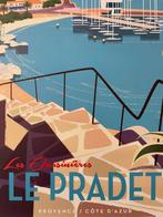 Monsieur Z - Affiche de Tourisme Le Pradet - Le port des
