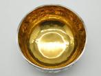 Bokaal - .925 zilver - gegoten, verguld interieur, Antiek en Kunst