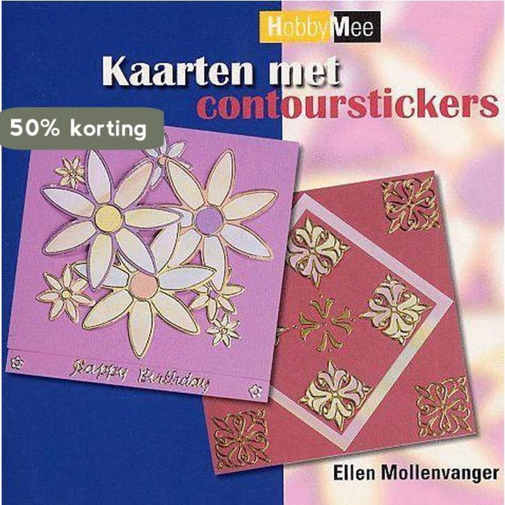 Kaarten Met Contourstickers 9789058775856 Ellen Mollenvanger, Boeken, Kinderboeken | Kleuters, Gelezen, Verzenden