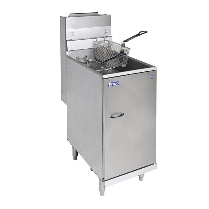 Pitco Friteuse 35C+S | Gas | 18 Liter | 23 kW | 384x769x864m, Zakelijke goederen, Horeca | Keukenapparatuur, Nieuw in verpakking