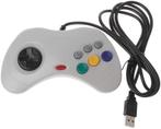 Sega Saturn style controller white USB, Spelcomputers en Games, Verzenden, Nieuw