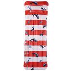 Luchtbed luxe walvis rood/wit 177 cm, Verzenden, Nieuw