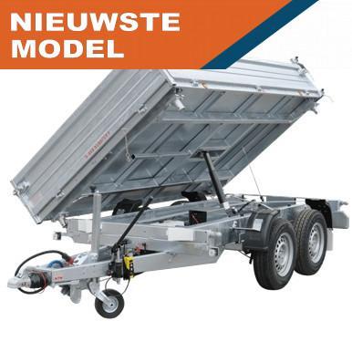 Aanhanger Saris Kipper K3 360 176 3500 2 E Heavy Duty Steel, Auto diversen, Aanhangers en Bagagewagens, Ophalen of Verzenden