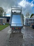 Henra driezijdige kipper 3500kg 335x185 + loofrekken, Auto diversen, Aanhangers en Bagagewagens, Gebruikt, Ophalen