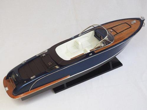 Grand Riva Iseo Maquette de luxe 70 cm bois 1:12 - Modelboot, Hobby en Vrije tijd, Modelauto's | 1:5 tot 1:12