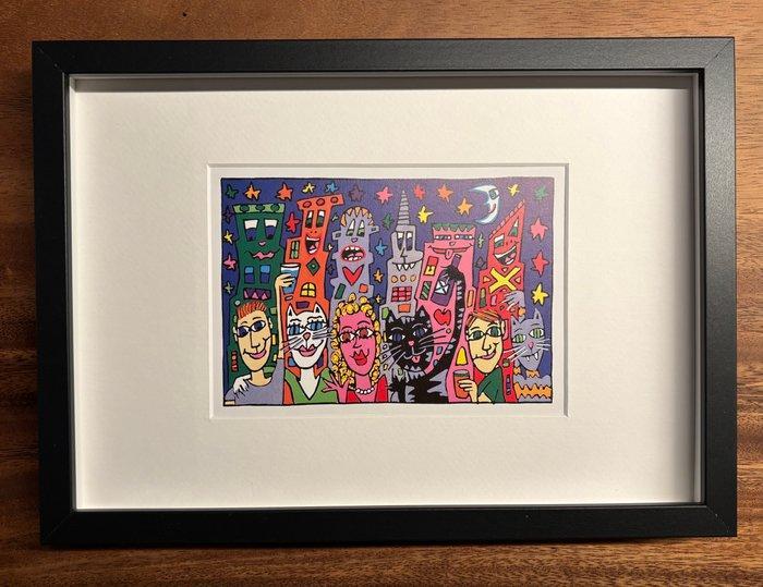 James Rizzi (1950-2011) - Cool Cats - Cool People, Antiek en Kunst, Antiek | Overige Antiek