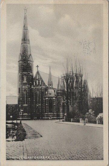 EINDHOVEN - Paterskerk, Verzamelen, Ansichtkaarten | Nederland, Verzenden