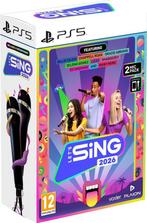 Lets Sing 2026-Incl. 2 Microfoons (PlayStation 5) NIEUW, Spelcomputers en Games, Ophalen of Verzenden, Nieuw