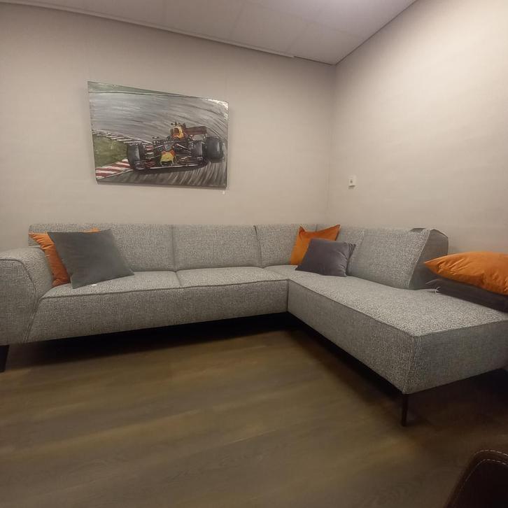 Hoekopstelling in stof, Huis en Inrichting, Banken | Complete zithoeken, Nieuw, Stof