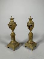 Cassolette (2) - Louis XVI - Brons - à double usage, Antiek en Kunst