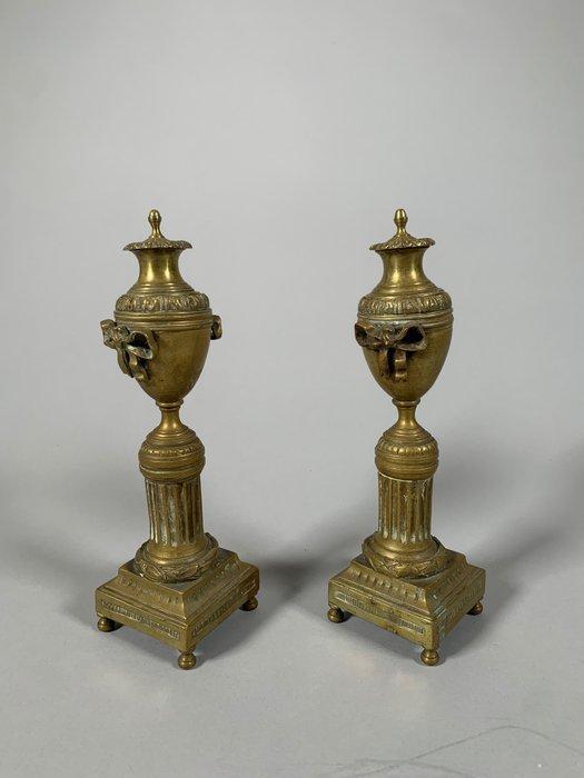 Cassolette (2) - Louis XVI - Brons - à double usage, Antiek en Kunst, Antiek | Overige Antiek