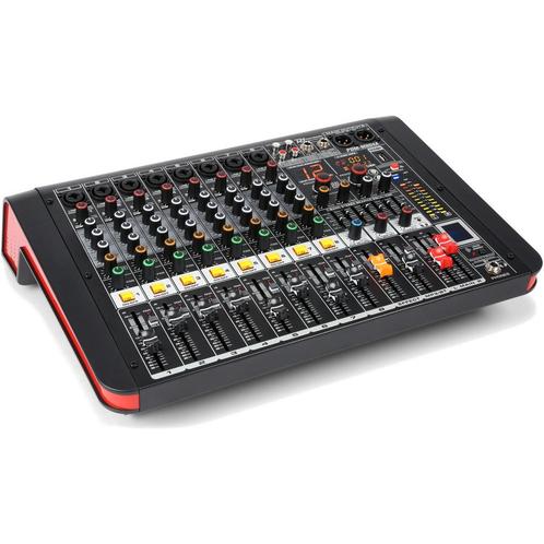 (B-Stock) Power Dynamics PDM-M804A 8-kanaals mixer met ingeb, Muziek en Instrumenten, Mengpanelen, Verzenden