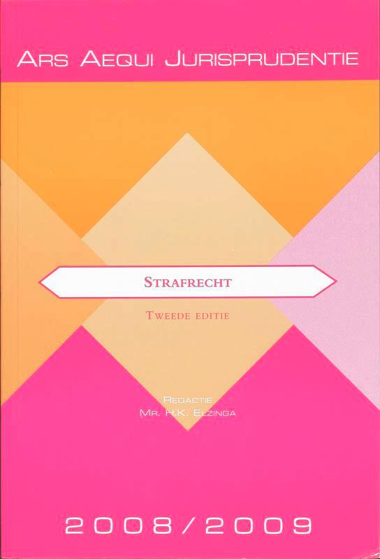 Jurisprudentie strafrecht / 2008 / Ars Aequi Jurisprudentie, Boeken, Wetenschap, Gelezen, Verzenden