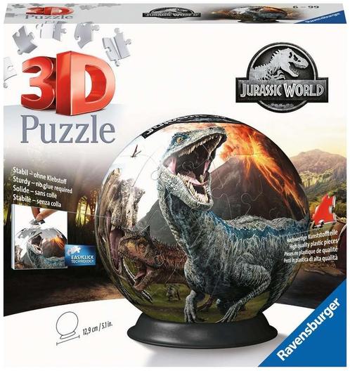 3D Puzzel - Jurrassic World (72 stukjes) | Ravensburger -, Hobby en Vrije tijd, Denksport en Puzzels, Nieuw, Verzenden